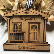 First Home or New Home Ornament - House